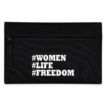 Women life freedom - Trousse - noir - Devant