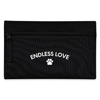 Chien d’amour sans fin les chiens aiment les chiens - Trousse - noir - Devant