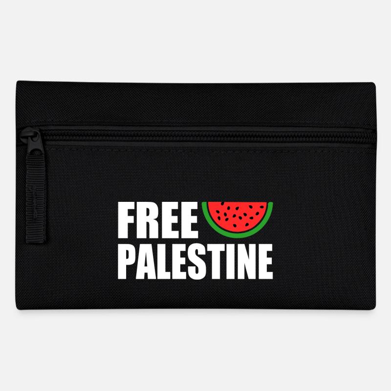 Free palestine - Trousse - noir
