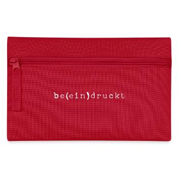 IMPRESSES PUN WHITE - Pencil Case - red - Front