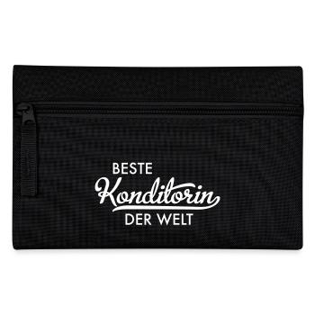 Beste Konditorin der Welt - Federtasche - Schwarz - Vorne