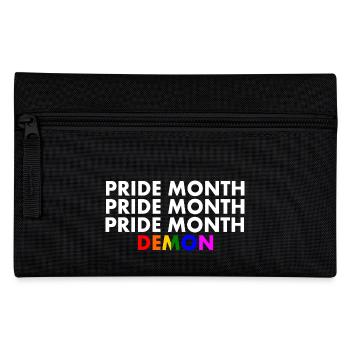 pride month demon - Trousse - noir - Devant