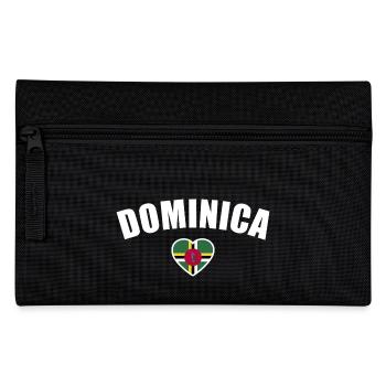 Drapeau dominicain de la Dominique - Trousse - noir - Devant