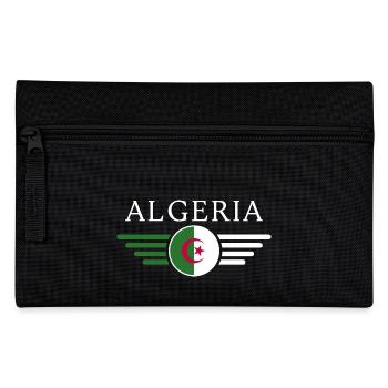 I Love Algeria, Elegance Style Design T-Shirt - Pencil Case - black - Front