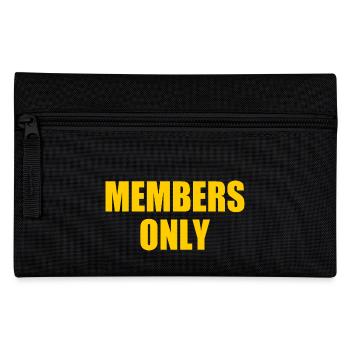 Members only - Pencil Case - black - Front