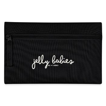 JELLY BABIES ARE MY HEROIN - Federtasche - Schwarz - Vorne