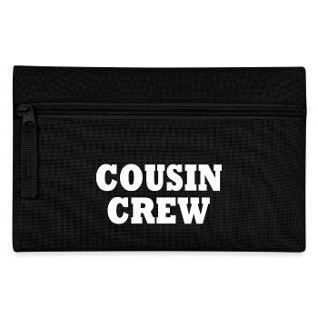 cousin crew - Federtasche - Schwarz - Vorne