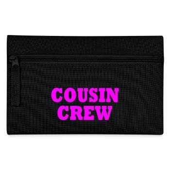 cousin crew - Federtasche - Schwarz - Vorne