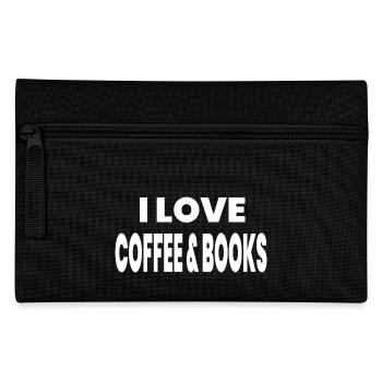 Kaffee - Federtasche - Schwarz - Vorne