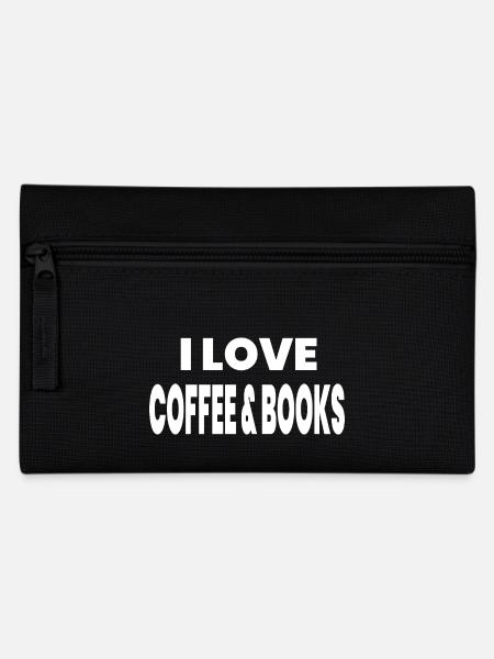 Kaffee - Federtasche - Schwarz