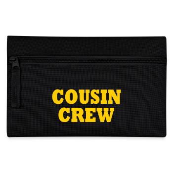 cousin crew - Federtasche - Schwarz - Vorne