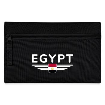 Égypte Fan Tenue T Shirt Design Mode - Trousse - noir - Devant