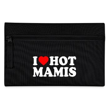 I love hot mamis - Federtasche - Schwarz - Vorne