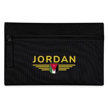 Jordan Amman Fan Outfit T-Shirt Design Gift - Pencil Case - black - Front
