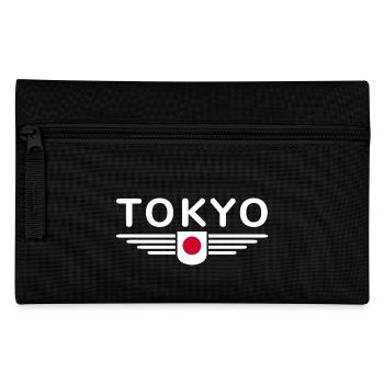 Tokio Japan Fan Outfit T Shirt Design - Federtasche - Schwarz - Vorne