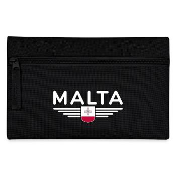 T-shirt Malte – Pour les fans de l’île - Trousse - noir - Devant