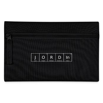 Jordin Name First Name Chemistry Periodic Table Elements - Pencil Case - black - Front