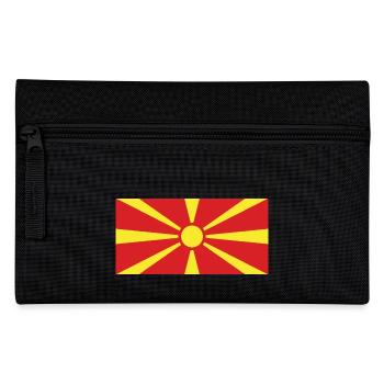 Mazedonien - Federtasche - Schwarz - Vorne