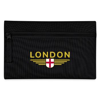 Londres, Angleterre, Fan T-Shirt Design - Trousse - noir - Devant
