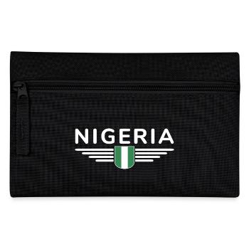 Nigeria Design – Show your love for the country - Pencil Case - black - Front