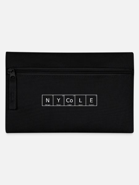 Nycole Name Vorname Chemie Periodensystem Elemente - Federtasche - Schwarz