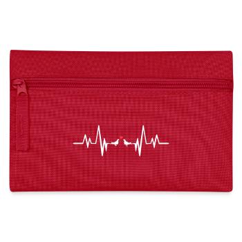 heartbeat pigeons - Federtasche - Rot - Vorne