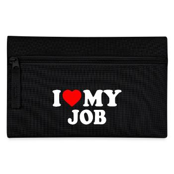 I love my job - Trousse - noir - Devant