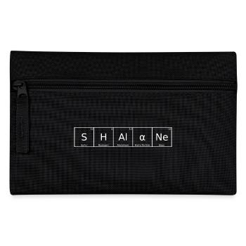 Shalane Name First Name Chemistry Periodic Table Element - Pencil Case - black - Front