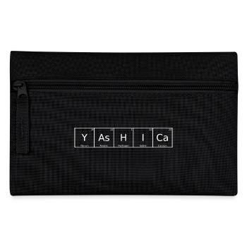 Yashica Name First Name Chemistry Periodic Table Element - Pencil Case - black - Front
