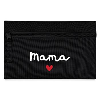Mama of Love - Mama Geschenk - Federtasche - Schwarz - Vorne
