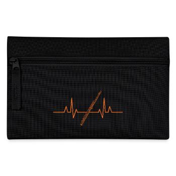 Flute Heartbeat Flute - Pencil Case - black - Front