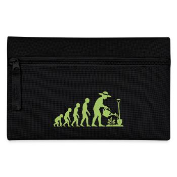 Evolution Gärtnern Gärtnern Gärtnern Gärtnern - Federtasche - Schwarz - Vorne
