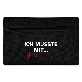 Trend holiday "a must" cool zero buck gift - Pencil Case - black - Front