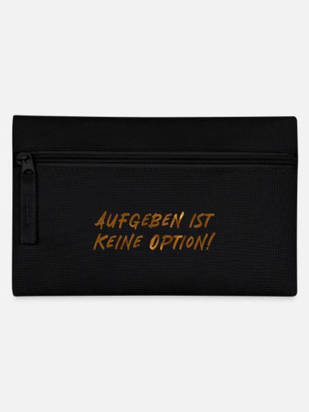 Abandonner n’est pas une option ! - Trousse - noir