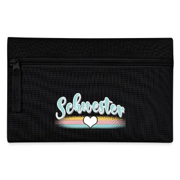 Schwester - Federtasche - Schwarz - Vorne