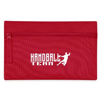 Logo de l'équipe de handball avec un design de joueur dynamique - Trousse - rouge - Devant