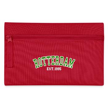 Rotterdam Est.1995 - Federtasche - Rot - Vorne