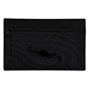 Chat rétro et la souris - Trousse - noir - Devant