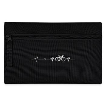 Fahrrad Heartbeat - Federtasche - Schwarz - Vorne
