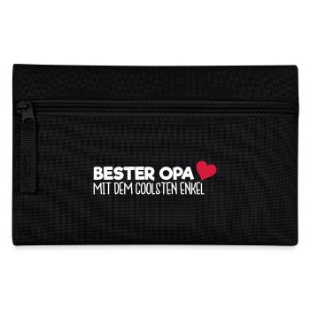 Bester Opa - Enkel - Federtasche - Schwarz - Vorne
