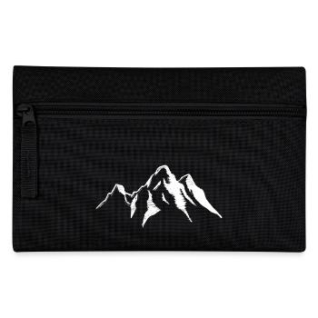 Mountains Mountain Landscape Mountains Alps Ski Snow - Pencil Case - black - Front