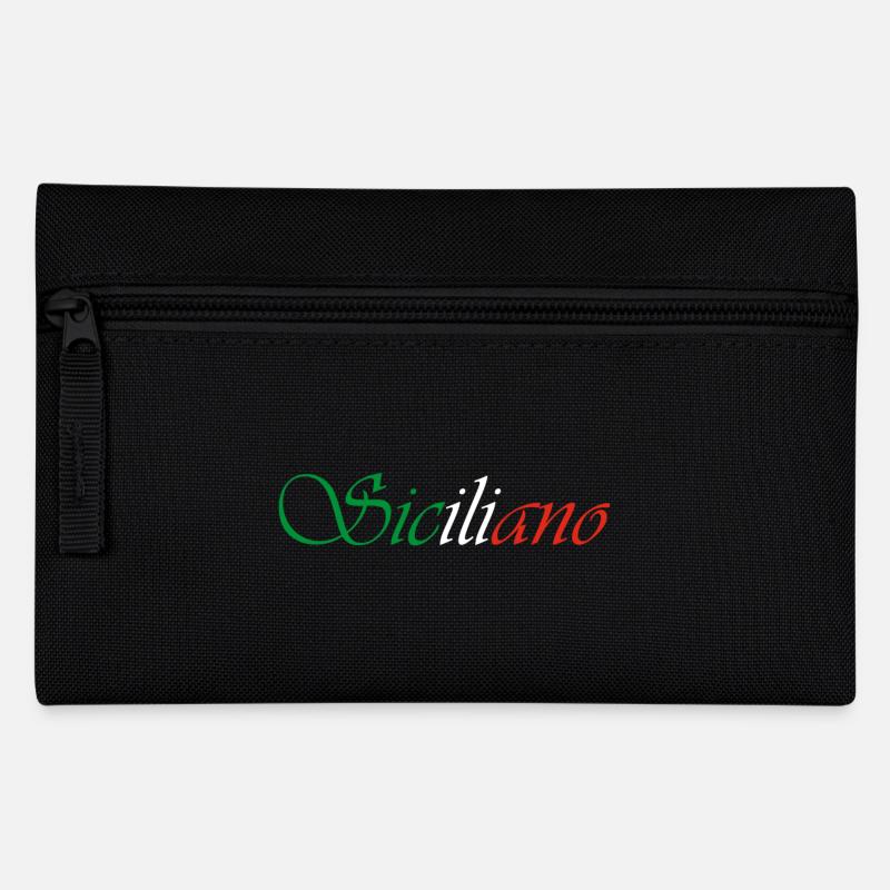 siciliano - Pencil Case - black