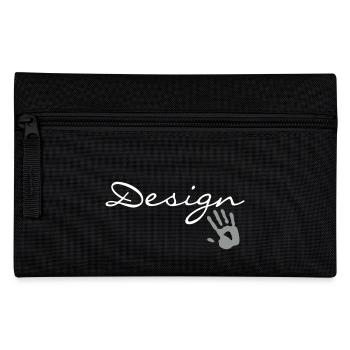 design - Federtasche - Schwarz - Vorne
