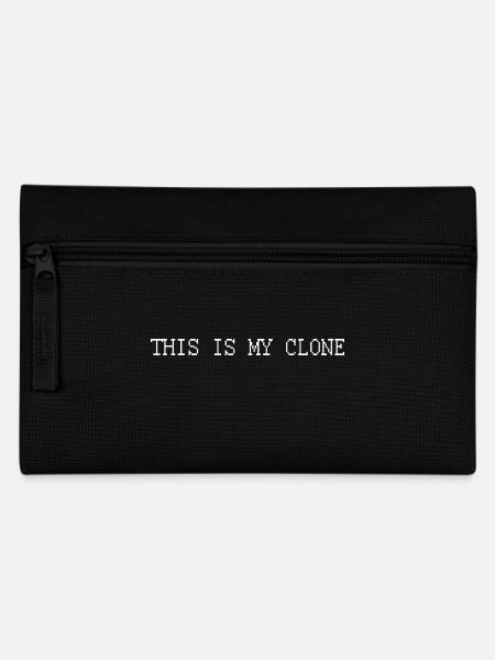 THIS IS MY CLONE - DAS IS MEIN KLON - Pencil Case - black