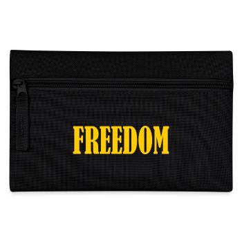 freedom - Pencil Case - black - Front