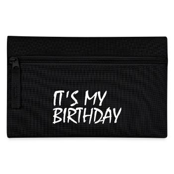 Ist mein geburtstag - Federtasche - Schwarz - Vorne