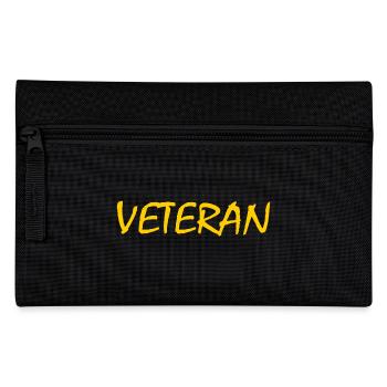 VETERAN - Federtasche - Schwarz - Vorne