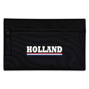 Holland flagge - Federtasche - Schwarz - Vorne