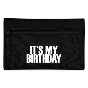 C’est mon anniversaire Cadeau et tenue de fête d’anniversaire cool - Trousse - noir - Devant