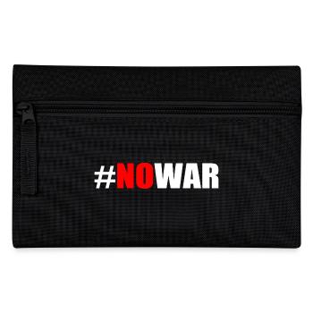 No war - Pencil Case - black - Front